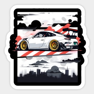 Porsche GT3 RS Sticker